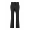 David Wej Men's Plain Loose Fit Drawstrings Trouser – Black In Blue