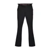 David Wej Men's Ashford Relaxed Trouser With Side Adjusters In Black In Black