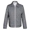 David Wej Men's Black / White Washington Aviator Jacquard Jacket - Black & White In Black/white
