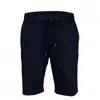 David Wej Men's Blue Plain Drawstring Shorts – Navy In Blue