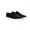 David Wej Men's Bradford Smart Sneakers - Black In Black