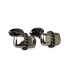 David Wej Men's Chained Capsule Cufflinks - Silver In Silver
