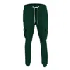 David Wej Men's Drawstring Trousers With Cargo Pockets – Green In Green