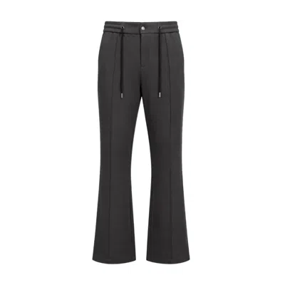 David Wej Men's Enzo Cotton Loose Fit Trouser - Black