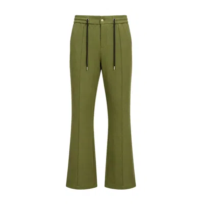David Wej Men's Enzo Cotton Loose Fit Trouser - Green