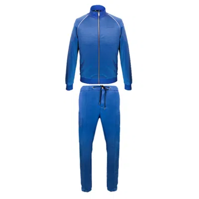 David Wej Men's Greenwich Track Suit - Blue