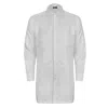David Wej Men's Kensington Floral Jacquard Tunic Shirt - White In White