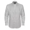 David Wej Men's Kensington Paisley Jacquard Shirt - White In White