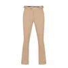 David Wej Men's Neutrals Ashford Relaxed Trouser With Side Adjusters In Beige In Sand