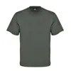 David Wej Men's Neutrals Marco Cotton Crew Neck - Charcoal In Black