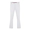 David Wej Men's Paco Loose Fit Chinos Trouser With Side Adjusters In White In White