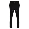 David Wej Men's Plain Drawstring Trouser – Black In Black