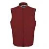 David Wej Men's Red Ashford Relaxed Gilet - Burgundy In Red