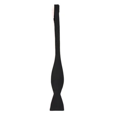 David Wej Men's Self Knot Bowtie - Black