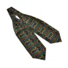 David Wej Men's Self Tie Paisley Cravat – Multicolor