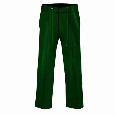 David Wej Men's Washington Drawstring Corduroy Trouser - Green