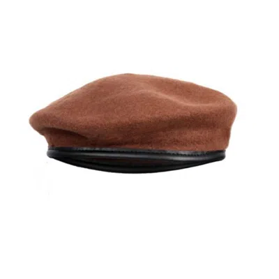 David Wej Men's Wickliffe Wool Beret – Brown
