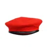 David Wej Men's Wickliffe Wool Beret – Red In Red