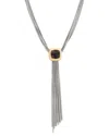 David Yurman 18k & Silver Smoky Quartz Albion Necklace (authentic )