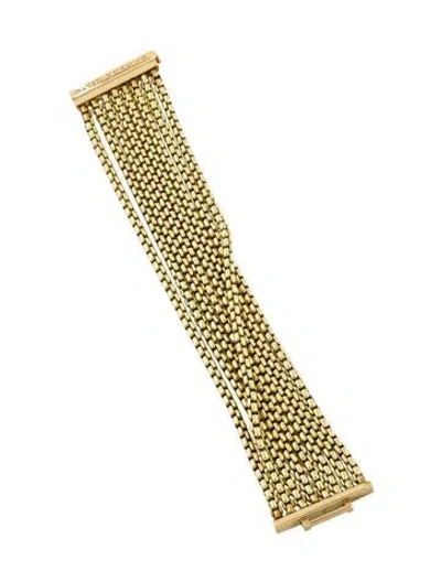 Pre-owned David Yurman 18k Eight Row Multistrand Bracelet