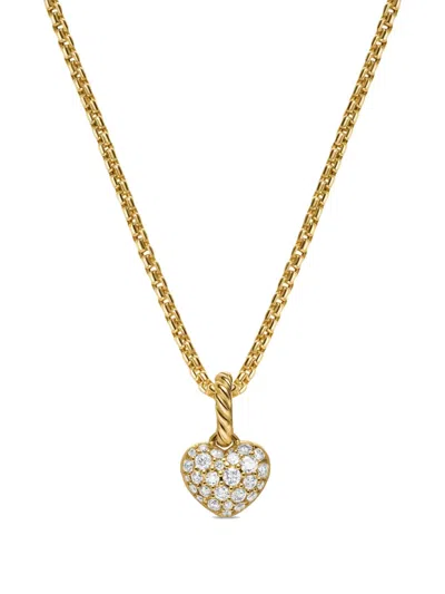 David Yurman 18k Gold Petite Pavé© Diamond Necklace