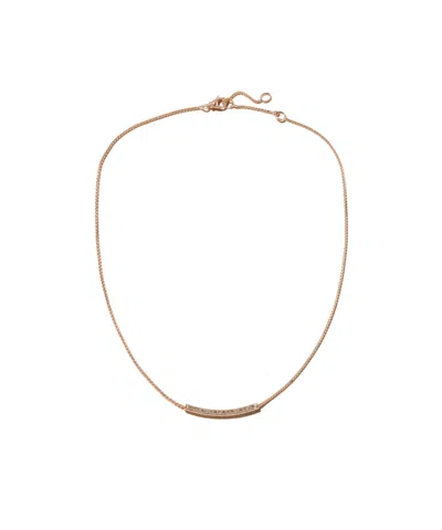 David Yurman 18k Rose Gold Necklace