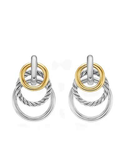 David Yurman 18k Yellow Gold Dy Mercer® Earrings