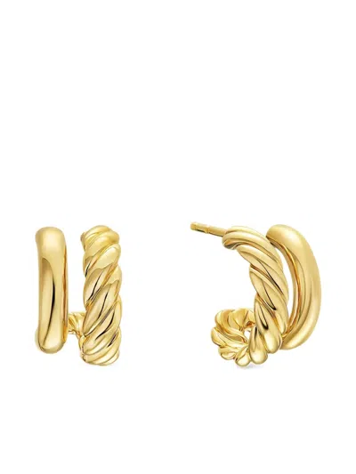 David Yurman 18k Yellow Gold Dy Mercer® Earrings