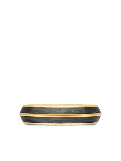 David Yurman 18k Yellow Gold Knife Edge Ring