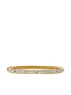 David Yurman 18k Yellow Gold Modern Renaissance Diamond Bangle