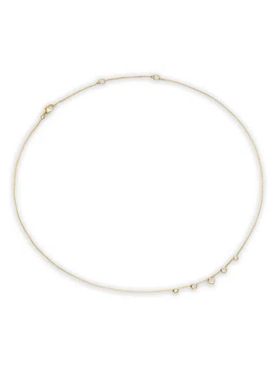 David Yurman 18k Yellow Gold Petite Modern Renaissance Diamond Necklace