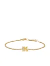 David Yurman 18k Yellow Gold Petite Pavé Initial Diamonds Bracelet
