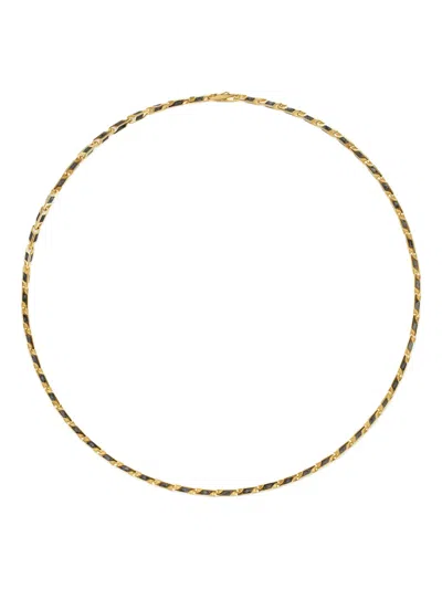 David Yurman 18k Yellow Gold Streamline® Faceted Chain Necklace