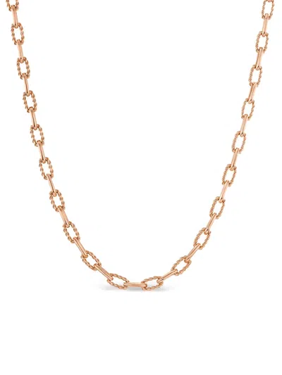 David Yurman 18kt Rose Gold Madison Chain Necklace