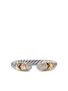 David Yurman Sterling Silver Petite Helena Diamond Ring In Silver
