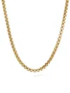 David Yurman 18kt Yellow Gold Box Chain Necklace In Gold