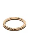 David Yurman 18kt Yellow Gold Cable Classics Band In 88