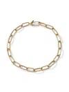 David Yurman 18kt Yellow Gold Madison Chain Bracelet In Gold