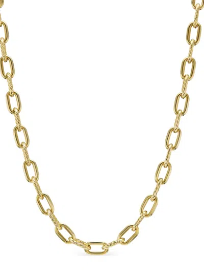 David Yurman 18kt Yellow Gold Dy Madison Cable-link Chain Necklace