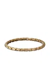 David Yurman 5mm Medium Fluted Chain Bracelet In Gold