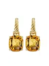 David Yurman 18kt Yellow Gold Marbella Citrine Pendant Charm In Gold