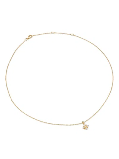 David Yurman 18kt Yellow Gold Renaiss Diamond Necklace