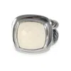 David Yurman Albion Agate Ring In Sterling Silver In Silver
