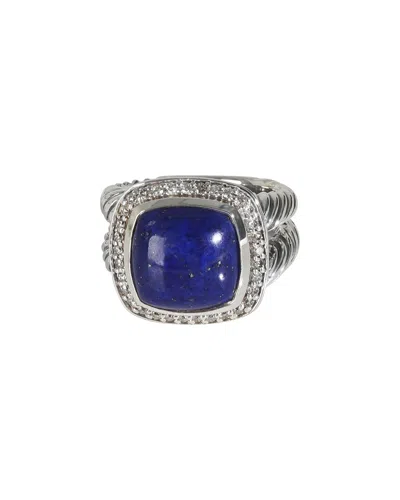 David Yurman Albion Silver 0.66 Ct. Tw. Diamond Ring (authentic Pre-loved)