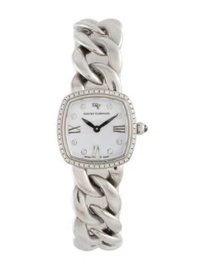 Pre-owned David Yurman Albion Watch, 23mm In Silver