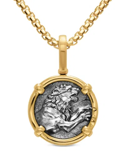 David Yurman Alexander The Great Amulet In Gold
