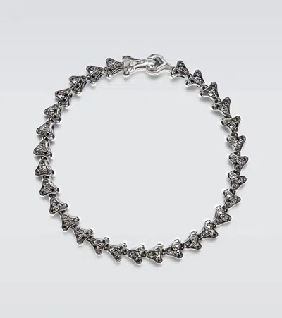 David Yurman Armory® 925 Sterling Silver Bracelet With Diamonds