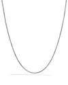 David Yurman Baby Box Chain With Gold, 36 In Silver/yellow Gold