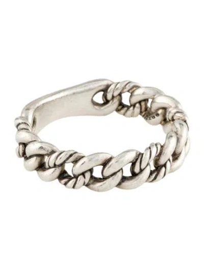 Pre-owned David Yurman Belmont® Curb Link Band In Multi