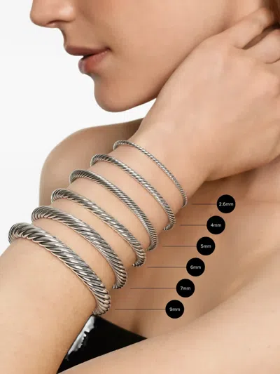 David Yurman Cable Flex® Bracelet In Gray